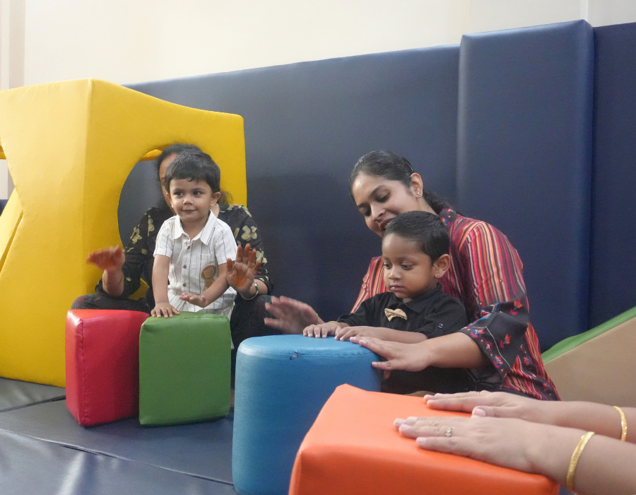 Children sensory play