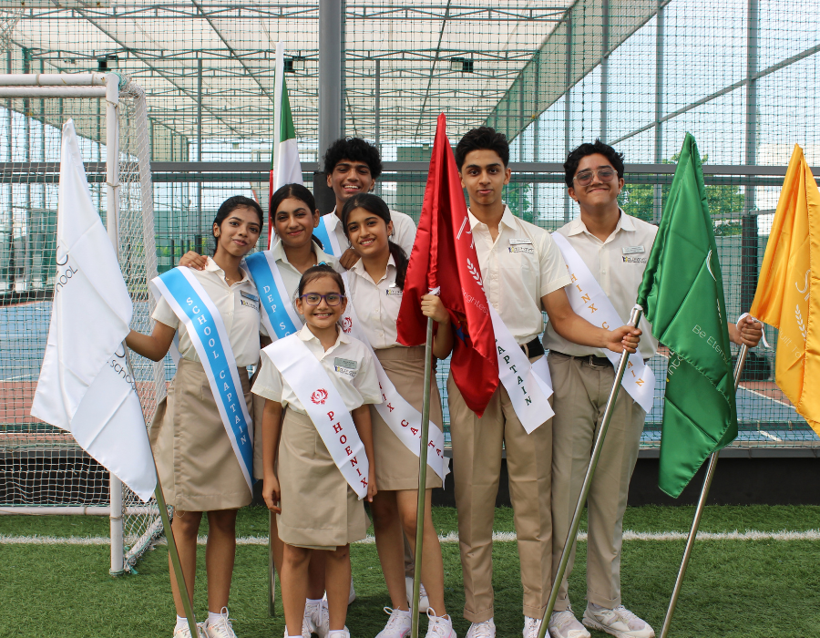 student badge awarding