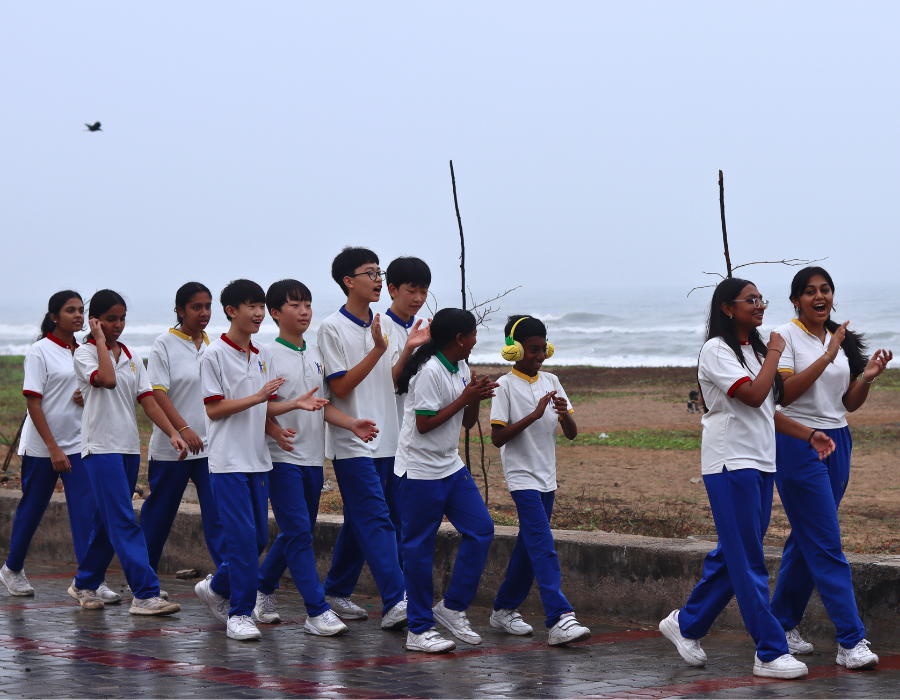 group of runners
